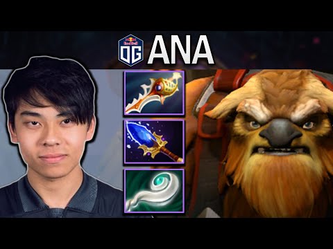 OG.ANA CRAZY EARTHSHAKER WITH 22 KILLS - DOTA 2 7.30 GAMEPLAY
