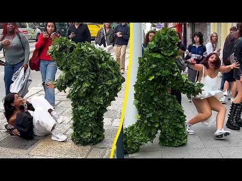 Top Funniest Moments Bushman Prank 2025 Part 1