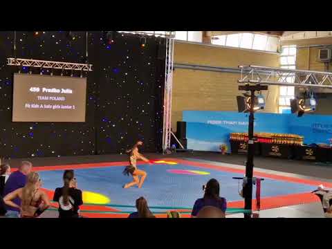 Julia Predko Mistrzyni Europy!!! Fit Kids solo do lat 14 IBFF Dongo Italy 2025