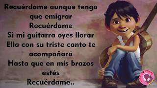 Recuérdame De &quot;Coco&quot; | Carlos Rivera | Letra HD