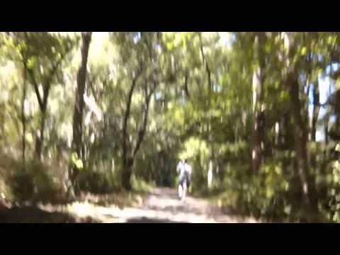 Biking at Pond meadow park, Braintree, MA