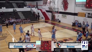 Maconaquah Boys Basketball vs Caston