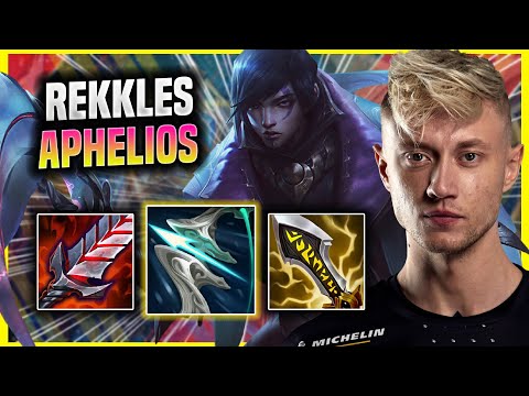 REKKLES BRINGS BACK APHELIOS! - KC Rekkles Plays Aphelios ADC vs Jhin! | Season 2022