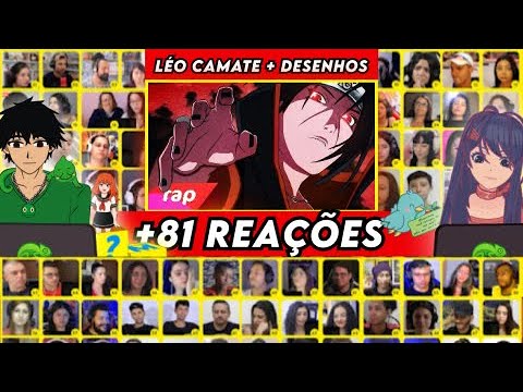 SUPER! MULT REACT "Rap do Itachi (Naruto) | ESSA DOR QUE CAUSEI..." @7minutoz  | Léo Camate