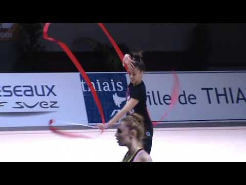 Natalia GARCIA TIMOFEEVA (ESP) ribbon - 2013 Thiais AA