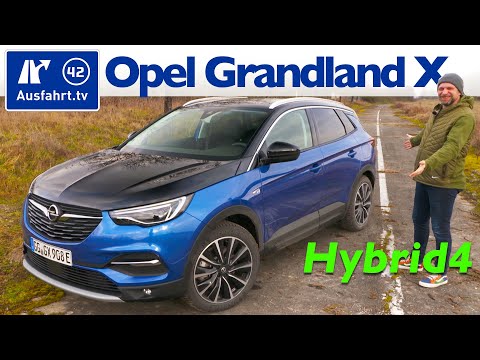 2020 Grandland X Hybrid4 Ultimate  - Kaufberatung, Test deutsch, Review, Fahrbericht Ausfahrt.tv