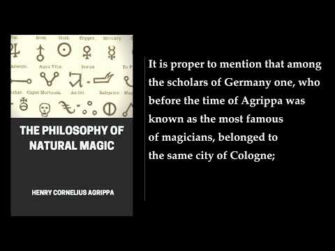The Philosophy of Natural Magic ✨ By Henry Cornelius Agrippa. FULL Audiobook