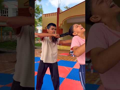 How to Escape a Hair Grab | Hair Pull Self-Defense Technique 🔥 #Shorts