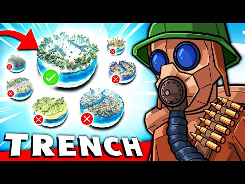 This is the BEST WW1 TRENCH Map in the TABS Map Creator Update - TABS WW1 Map