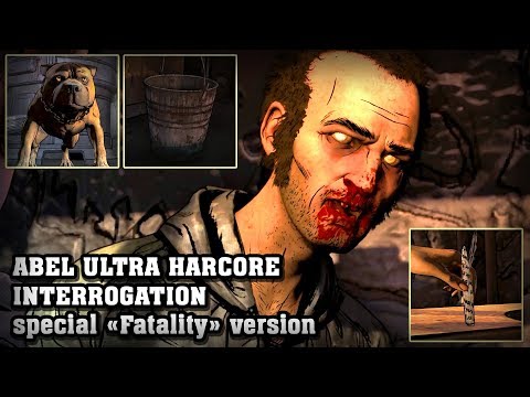 Hardcore interrogation of Abel (Fatality) | The Walking Dead: Final Season. EP3 cutscenes