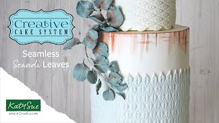 Silikonová formička Scandi Leaves Katy Sue