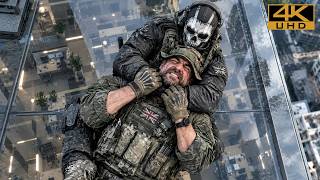 Modern Warfare 4 Ghost Vs Price Epic Fight | Ultra Graphics Gameplay Call of Duty 4K 60FPS HDR