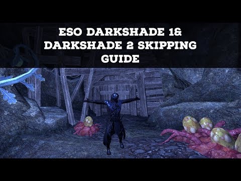 ESO dungeon skipping / speed guide - Darkshade Caverns I & Darkshade Caverns II