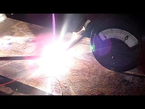 DIY Arc Furnace first test