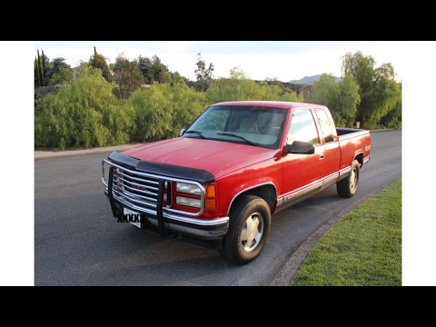 Well taken care of... 1997 GMC Sierra K1500 Extra cab (photo slideshow)