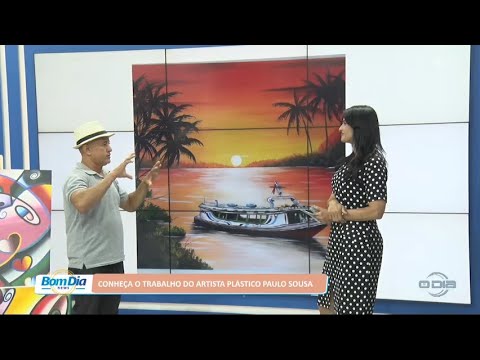 Conheça o trabalho do artista plástico Paulo Sousa 25 07 2022