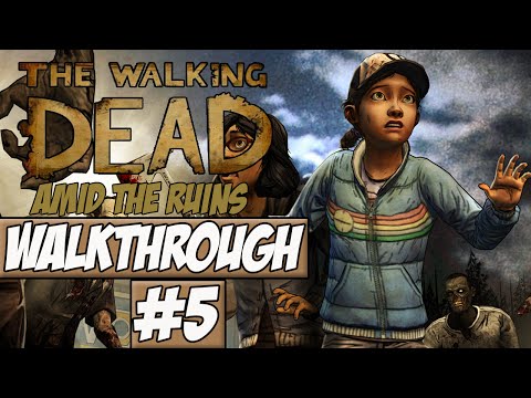 The Walking Dead Season 2 Episode 4: Amid The Ruins Walkthrough Ep.5 w/Angel - Winter Is Coming!