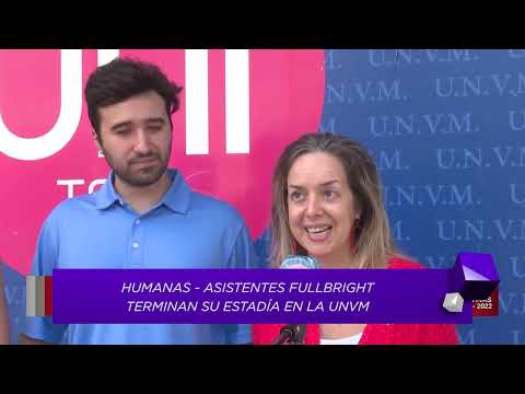 Asistentes fullbrigth terminan su estadía en la UNVM