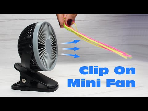 TYZU Clip on Mini Fan unboxing by NewMan DIY