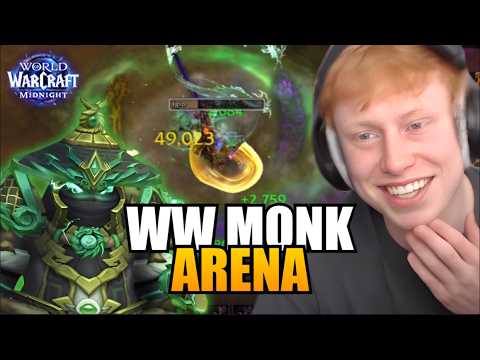 Arenas on WindWalker Monk in Midnight Beta WoW PvP
