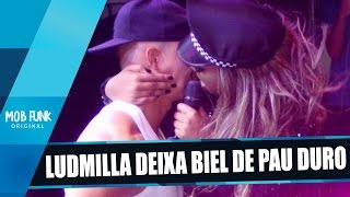 Ludmilla deixa Biel de PA() Duro em show e beija na boca