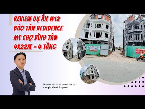 Bảo Tân Residence, khu dân cư sang trọng, đẳng cấp, ngay chợ Bà Hom thuận tiện k