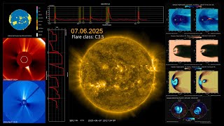 Solar flare: 07.06.2025 class C3.5