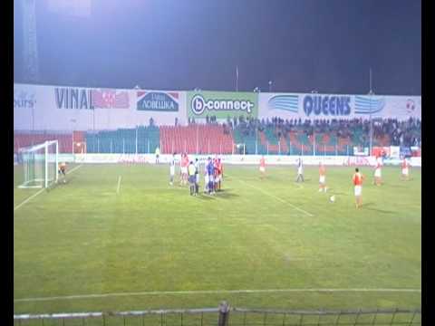 Litex Lovech-Sportist Svoge 2:0 07 Dec 2009(1:0 Goal,Hristo Yanev )