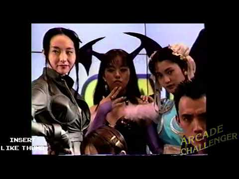 AM Show 1997  konami Solar Assault y cosplay del stand de Capcom
