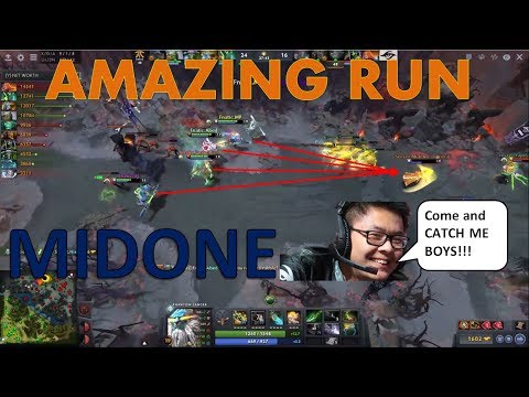 AMAZING RUN AWAY from MidOne at PvP Esports Championship