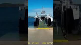 Motorhome Touring Scotland the Outer Hebrides Barra to Eriskay Ferry NC500