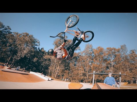 FULL SEND BMX RIDING WITH THE BOYS!!