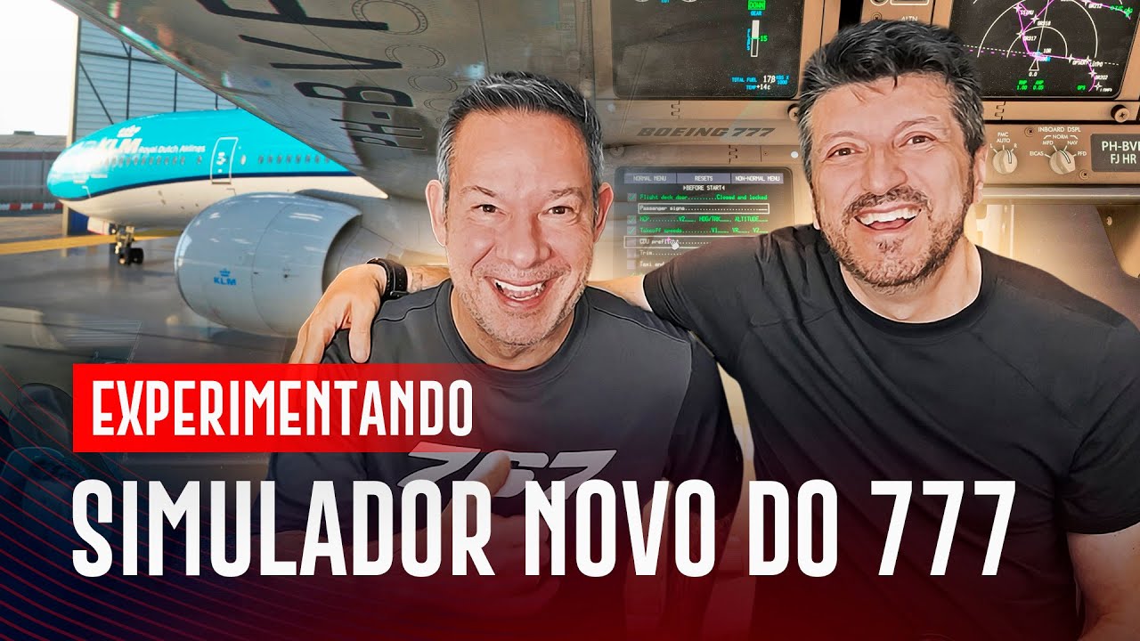 Testando o novo  777 DO FLIGHT SIMULATOR - feat. Mauro Jucewicz | EP.1250