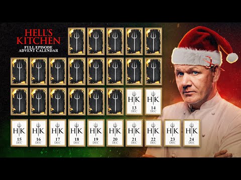 Full Episode Watchalong Advent Calendar | Hell's Kitchen Countdown to Christmas Day 20