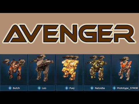 War Robots Test Server Gameplay New Heavy Weapon Avenger