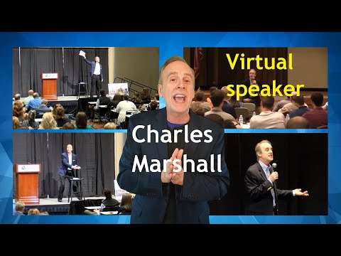 Funny Virtual Keynote Speaker Charles Marshall | Virtual Motivational Speaker