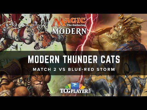 [MTG] Modern Thunder Cats | Match 2 VS Blue-Red Storm