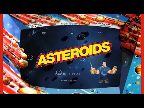 2 asteroids pcbs repaired