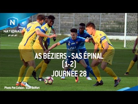 J28 : AS Béziers - SAS Épinal (1-2), le résumé