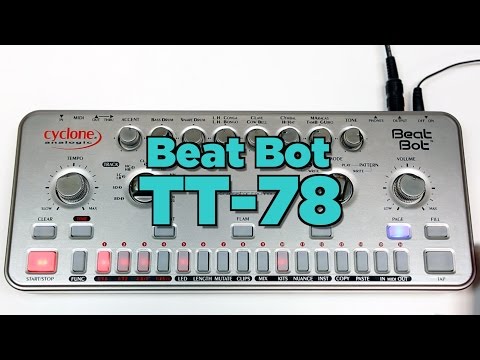 Cyclone Analogic TT-78 Demo & Beat Creation