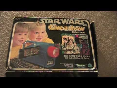 Vintage Star Wars Give-a-Show Projector and Movie Viewer