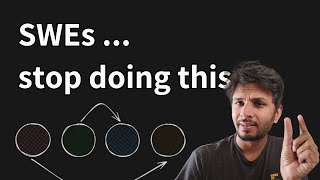 What should a software developer not do?