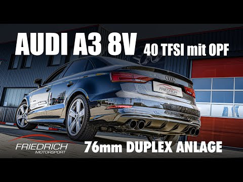 Friedrich Motorsport  -  Audi A3 8V 40 TFSI mit OPF