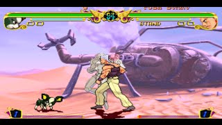 Capcom Classic Fighting Game Jojo's Venture - Playing As Iggi