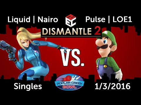 Dismantle 2 (Singles): Liquid l Nairo (Zero Suit Samus) vs. Pulse l LOE1 (Luigi)