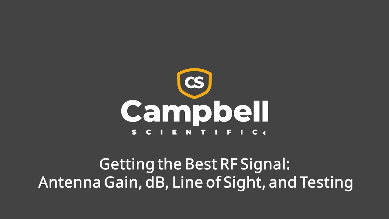 Getting the Best RF Signal: Antenna Gain, dB, Line of Sight, and Testing
