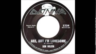 Gee, But I'm Lonesome-Ron Holden-1960-Donna 1324
