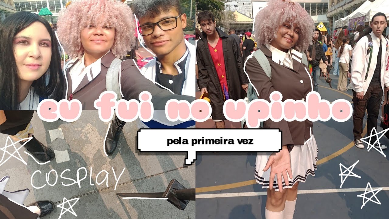 💖mini vlog upinho ... vem comigo num evento de cosplay muito divertido🎀