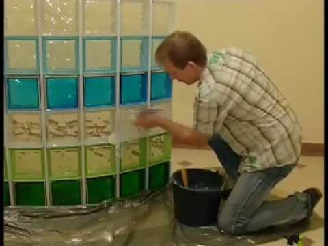 SEVES Quicktech - Installation system for curved glass block walls