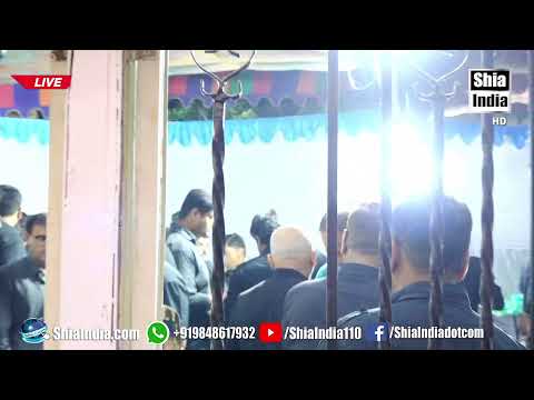 🔴 LIVE: Majlis-e-Aza Salana | 23rd Safar 1443H | From Edi Bazar | Khitabat: Allama Aijaz Farruq